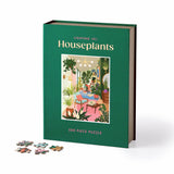Green puzzle box titled 'Lighting 101: Houseplants' with a colorful illustration of a room with plants on the cover.