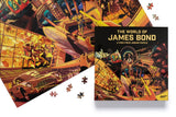 Jigsaw puzzle with 'The World of James Bond' packaging
