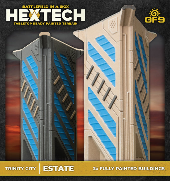 Battlefield in a Box: HexTech - Trinity City Estate