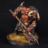  detailed fantasy figurine on a black background