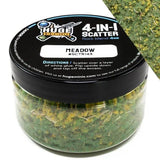 Container of 'Huge Miniatures' 4-in-1 Scatter Meadow blend on a white background
