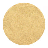 Round cork coaster on a white background