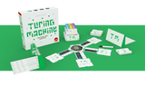 Turing Machine educational game set on a green background