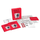 Card game set with 'How to Host a Murder' packaging on a white background