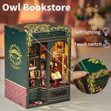 Hands Craft: DIY Book Nook - Owl Bookstore