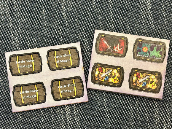 Little Shop of Magic: Treasure Chest Token Mini Sheet