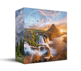 Product packaging with 'Earth' branding and scenic design