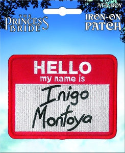 Princess Bride: Inigo Montoya Name Tag Patch