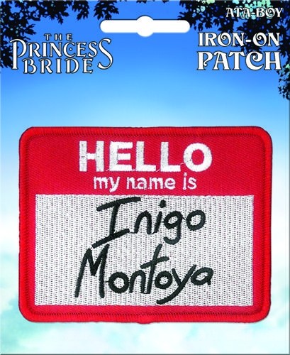Princess Bride: Inigo Montoya Name Tag Patch