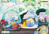 Pokémon Circular Diorama Collection with figures and scenery on a display stand.