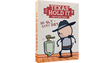 Board game box titled 'Texas Hold It' with a cartoon character in a cowboy hat and vest.