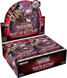 Yu-Gi-Oh! Trading Card Game Phantom Nightmare booster pack on a white background