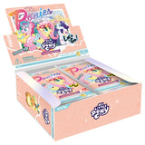 My Little Pony trading card game booster pack on a white background