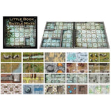 Little Book of Battle Mats with sample tiles on a white background