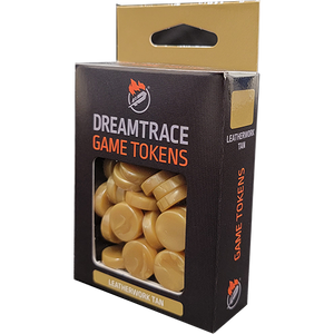 DreamTrace Game Tokens: Leatherwork Tan