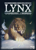 Cover of 'Lynx' game with a lynx in a snowy forest setting.