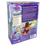 Box of 'Magical Monsters' card game with colorful illustrations and text on a white background