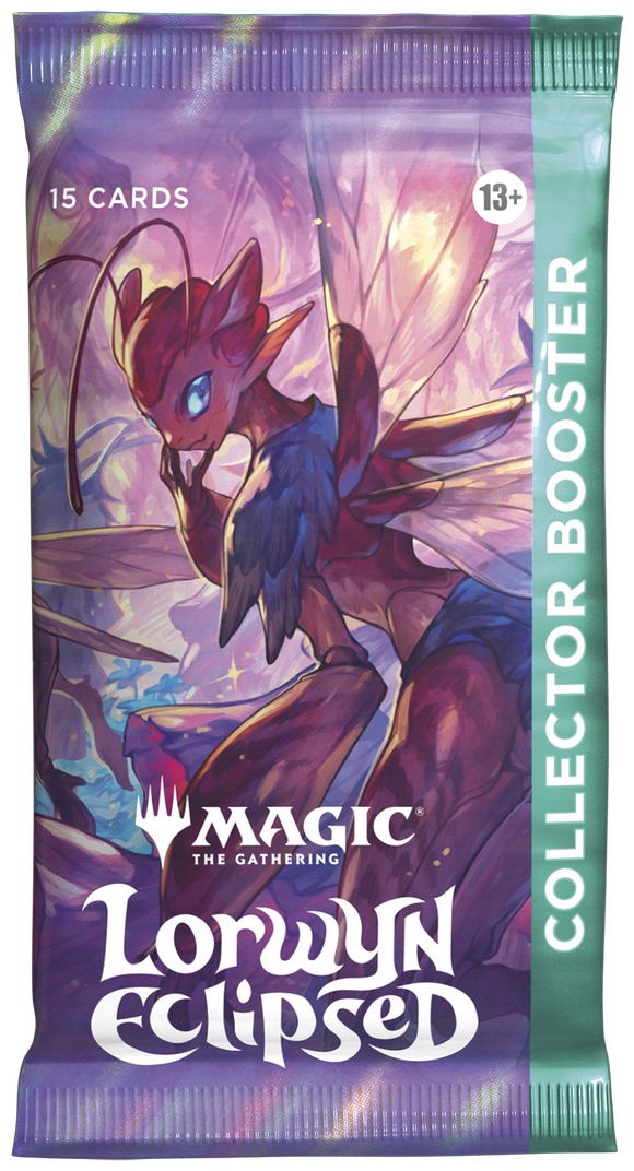 Card game booster pack featuring a dragon-like creature with 'Magic: The Gathering' branding.