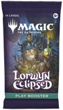 MAGIC: THE GATHERING Lorwyn Eclipsed play booster pack with character illustration and branding.