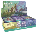Box of 'Lorwyn Eclipsed' play boosters for 'Magic: The Gathering' on a white background