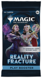 Pack of 'Magic: The Gathering' trading card game with two characters and promotional text.
