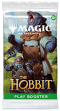 MAGIC THE GATHERING play booster pack featuring 'The Hobbit' theme with fantasy characters on a white background.