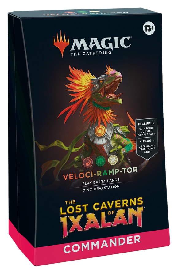 Magic: the Gathering - Lost Caverns of Ixalan Commander Deck  - Veloci-ramp-tor