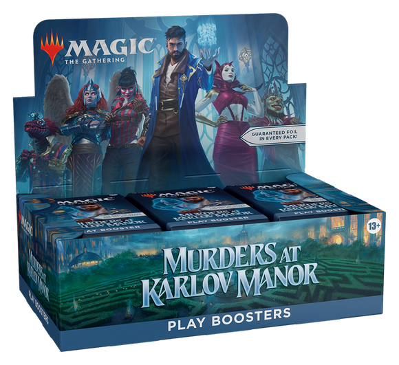 Magic: The Gathering - Murders at Karlov Manor Play Booster Display Box 