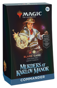 Magic: the Gathering - Murders at Karlov Manor Commander Deck  - Blame Game