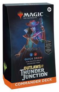 Magic: the Gathering - Outlaws of Thunder Junction Commander Deck  - Quick Draw