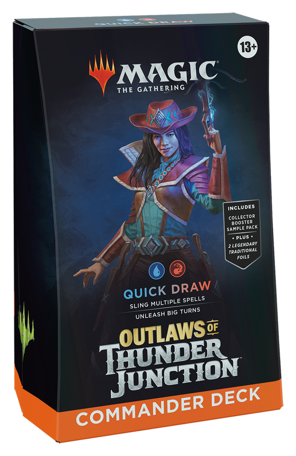 Magic: the Gathering - Outlaws of Thunder Junction Commander Deck  - Quick Draw