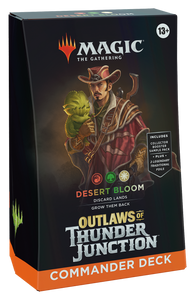 Magic: the Gathering - Outlaws of Thunder Junction Commander Deck  - Desert Bloom