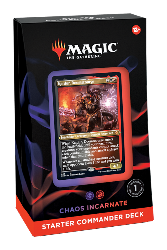 Magic: the Gathering - Starter Commander Deck - Chaos Incarnate