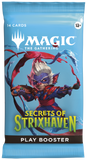 MAGIC: THE GATHERING Secrets of Strixhaven play booster pack with character illustration on blue background