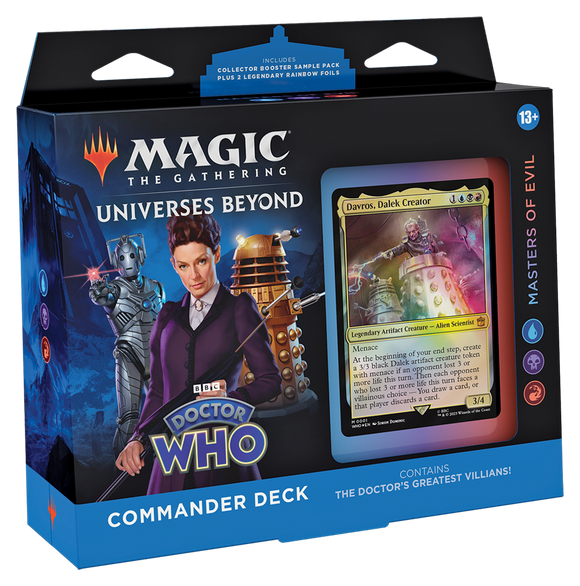 Magic: the Gathering - Universes Beyond - Doctor Who Commander Deck - Masters of Evil