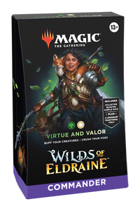Magic: the Gathering - Wilds of Eldraine Commander Deck  - Virtue and Valor