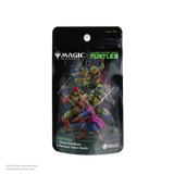 Packaging of 'Magic: The Gathering' featuring Teenage Mutant Ninja Turtles on a white background