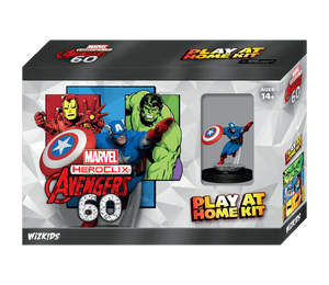 HeroClix: Avengers 60th Anniversary Play at Home Kit - Captain America