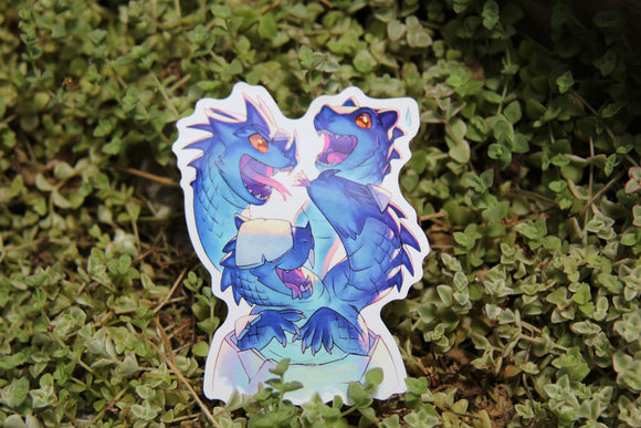 Metal Weave Games: Hydra Hatchling Sticker