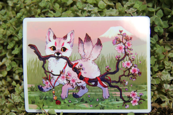 Metal Weave Games: Kitsune Kit Sticker