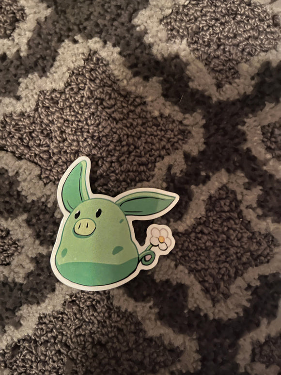 Metal Weave Games: Leafpig Sticker