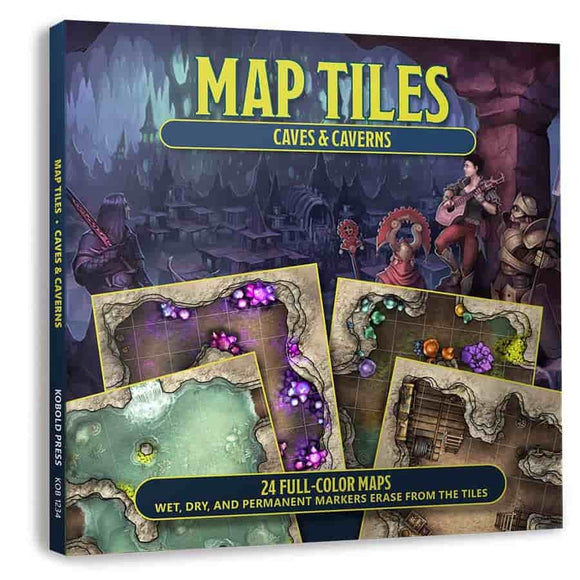 Map Tiles: Caves and Caverns