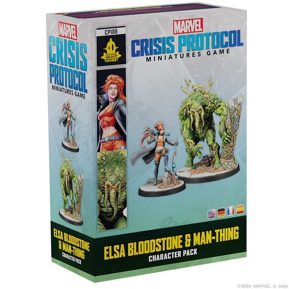 Marvel Crisis Protocol: Elsa Bloodstone & Man-Thing Character Pack