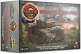 Box for 'British Army Tank Force' from Wargames Factory featuring a tank and game box design.