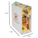 DIY Miniature Book Nook Kit: Sunshine Town