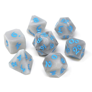 Die Hard Dice: Avalore Talisman Mist with Light Blue (7)