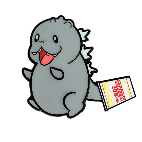 Nissin® Cup Noodles® x Godzilla - Mine - Enamel Pin - 1.5