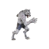 Action figure of a werewolf on a white background