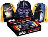 Star Wars Darth Vader shaped playing cards packaging