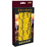 Silicone ice cube tray packaging for 'The Lord of the Rings' with 'ICUP' branding.